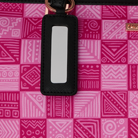 AI PINK CHECK DLX TOTE