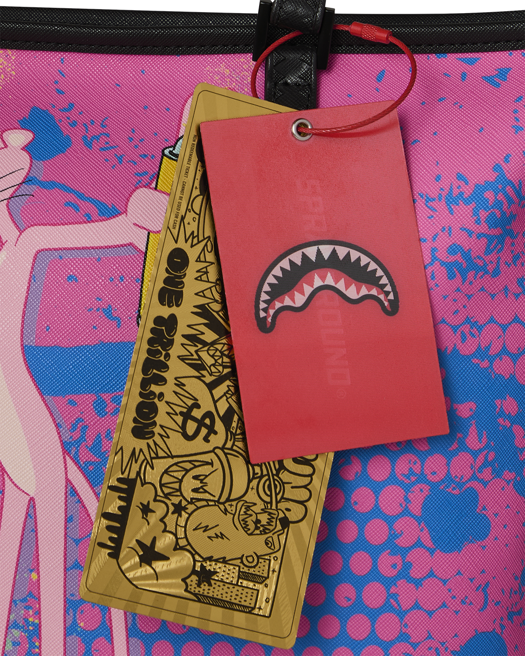PINK PANTHER SPRAY CANS TOTE