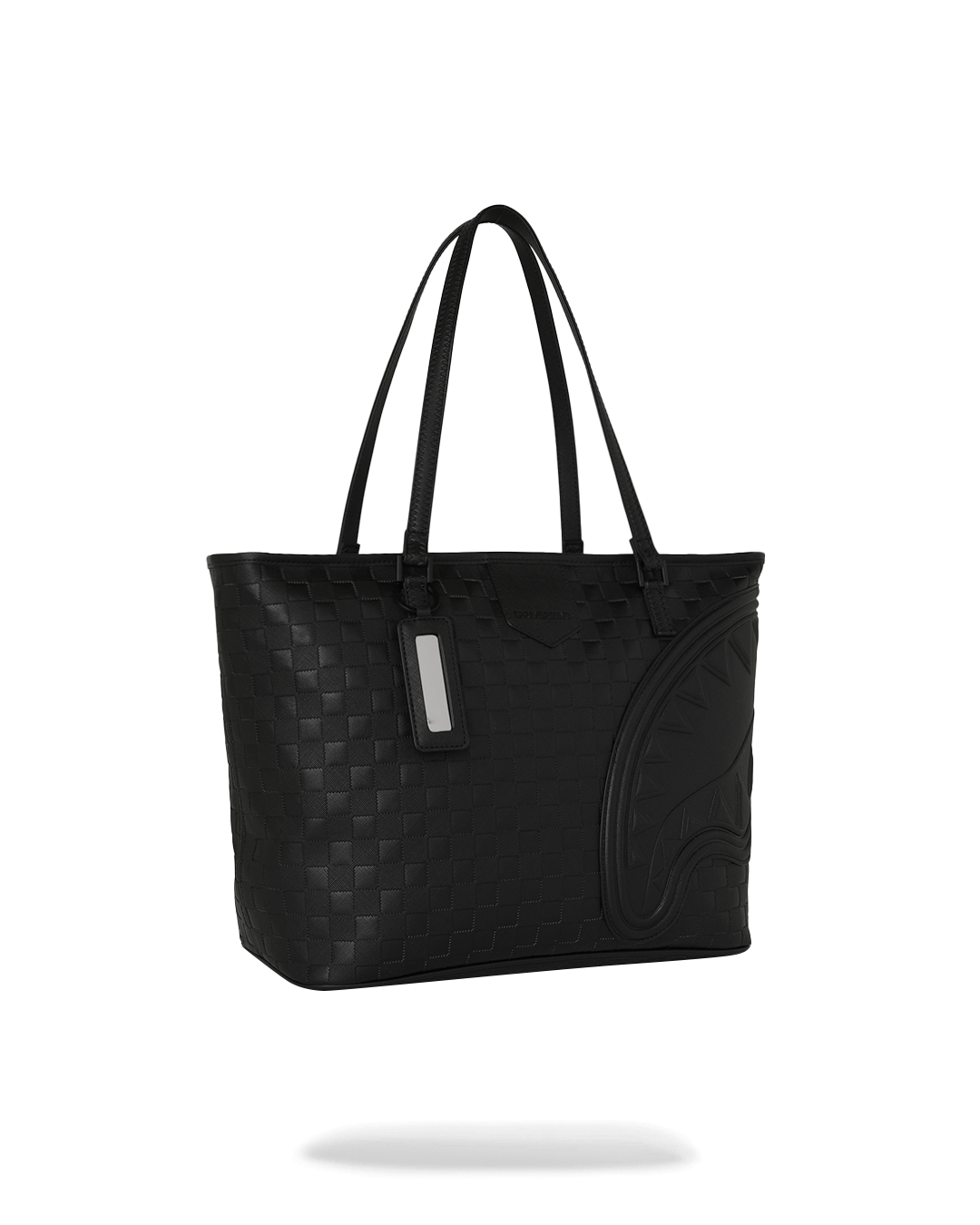 RAISED CHECK TOTE
