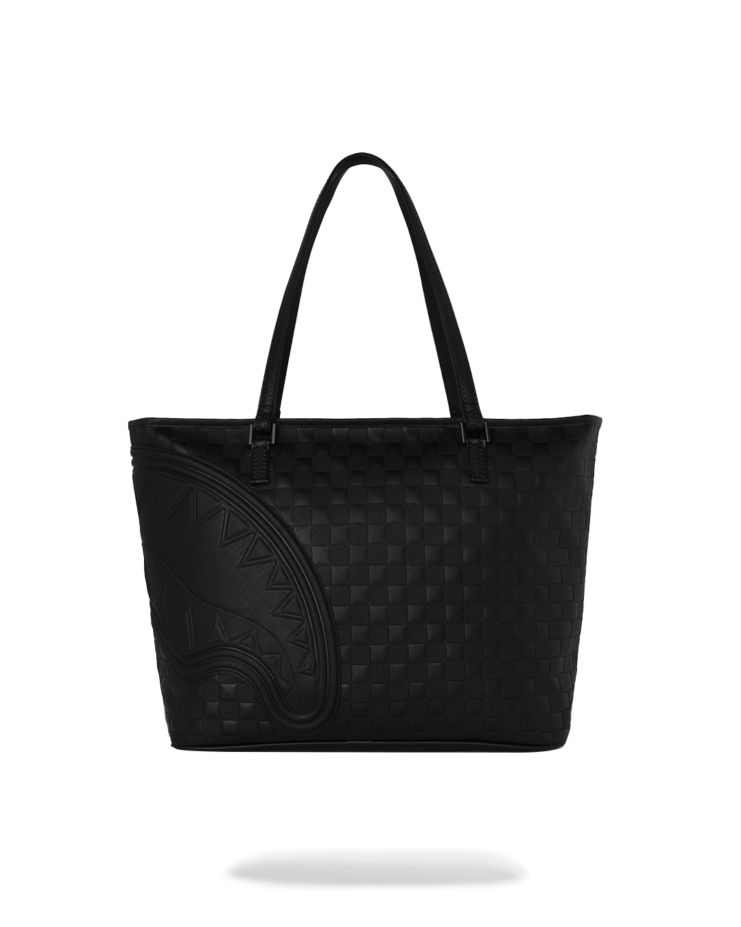 RAISED CHECK TOTE
