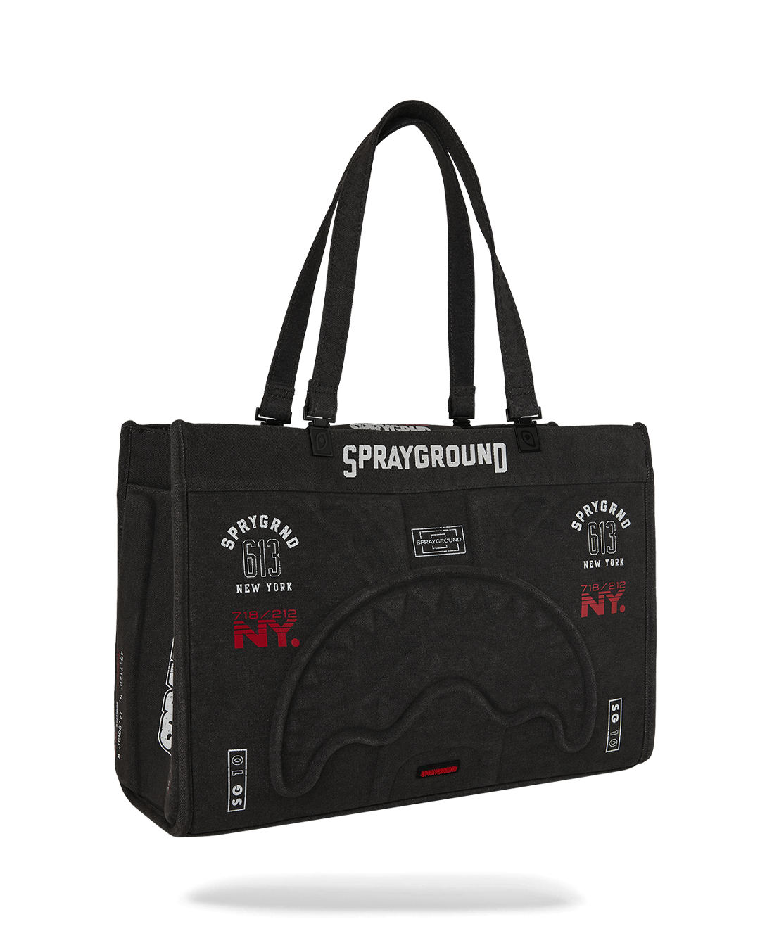 GRID LOCKED TORTUGA TOTE