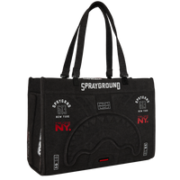 GRID LOCKED TORTUGA TOTE