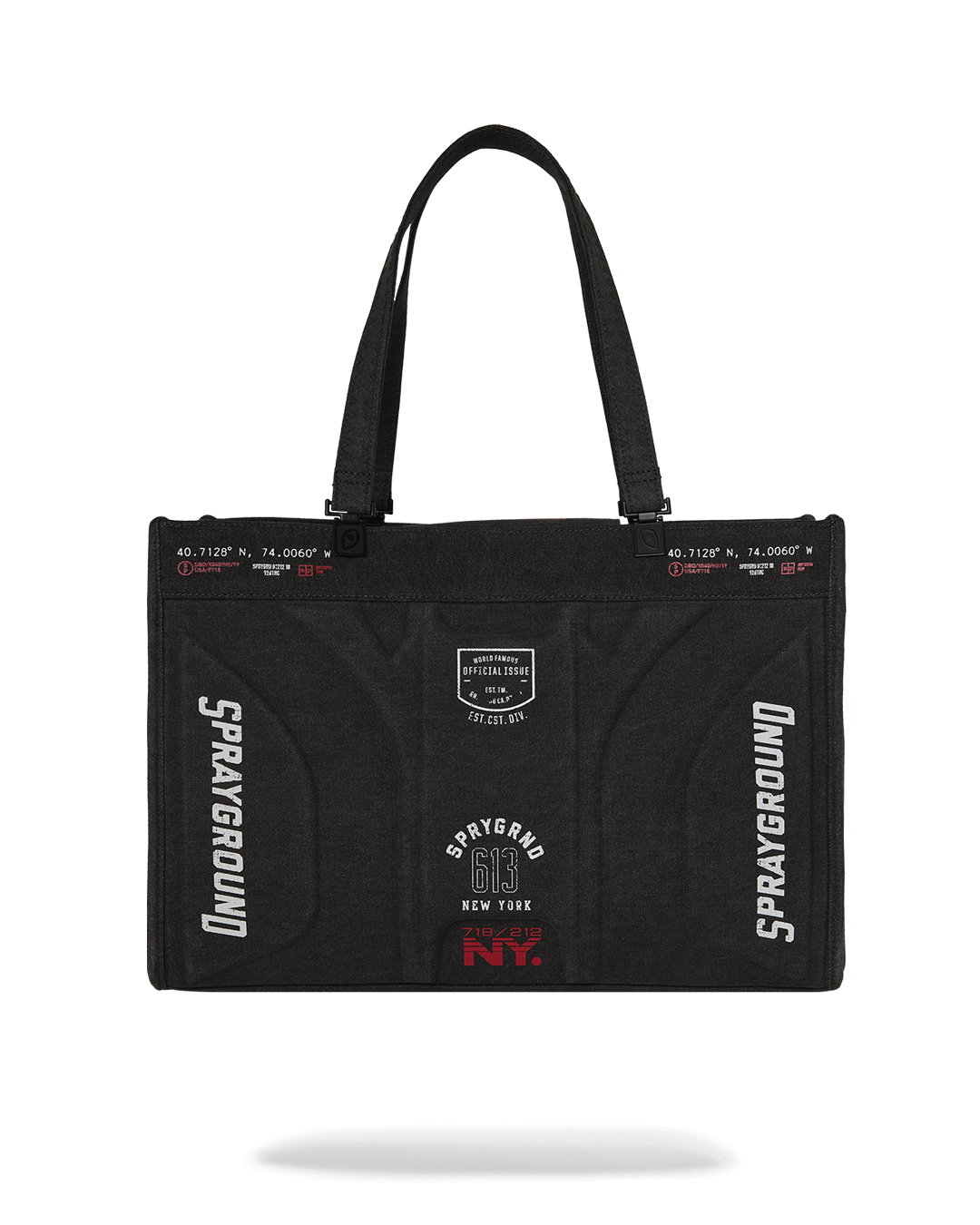 GRID LOCKED TORTUGA TOTE