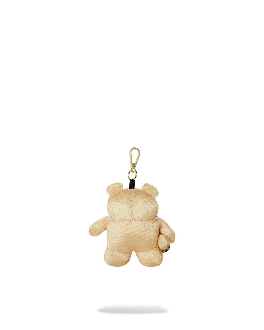 GOLD MYSTERY BEAR BAG CLIP
