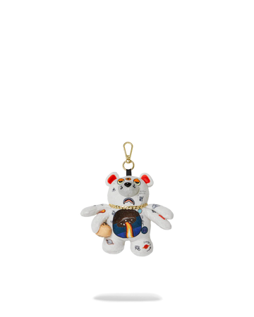 SPACED OUT BEAR KEYCHAIN