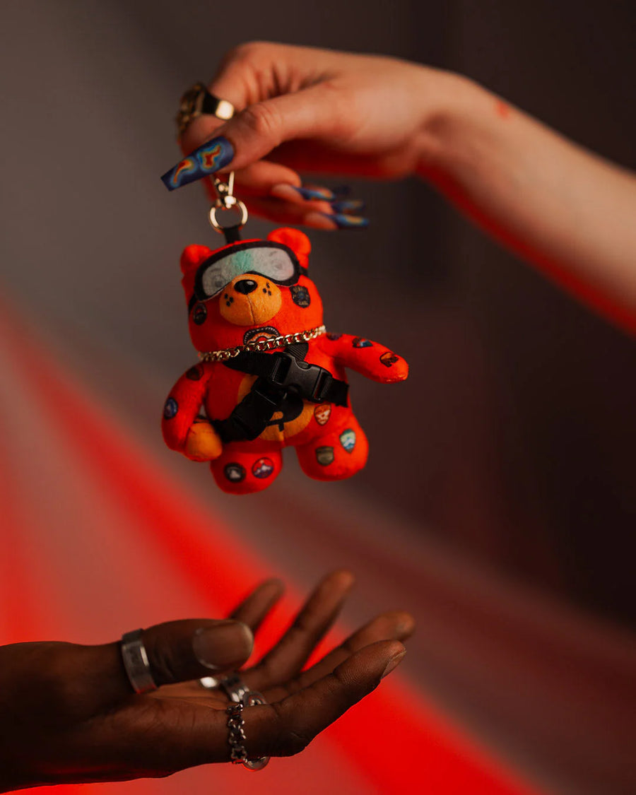 GLOBAL EXPEDITION MYSTERY BEAR KEYCHAIN