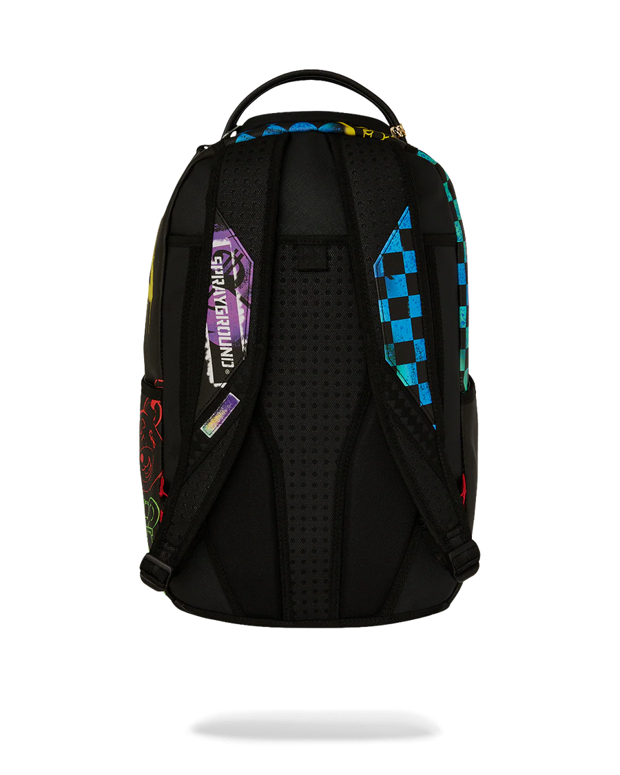 SHARK CENTRAL STENCILS BLACK DLXSV BACKPACK