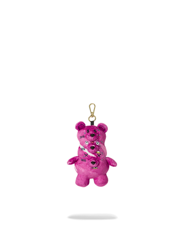 3 HEADED MYSTERY BEAR BAG CLIP