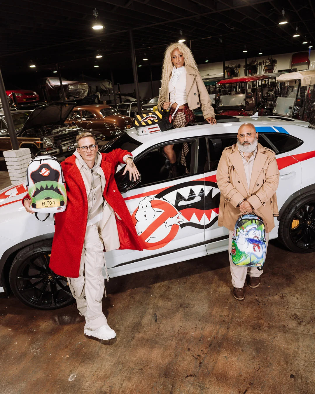 GHOSTBUSTERS ECTO-SHARK BACKPACK
