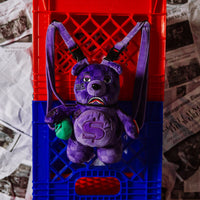 PURPLE SHARK SHARKS IN PARIS MINI BEAR
