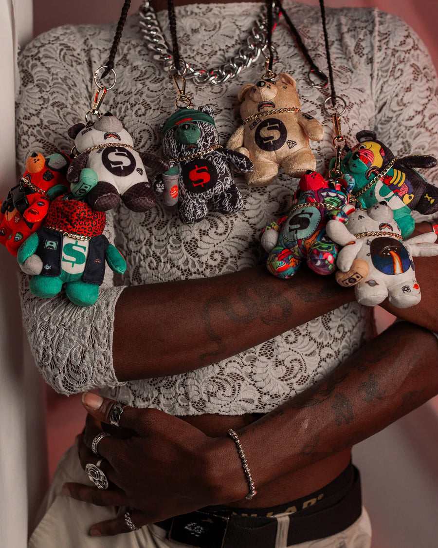 LIL X-RAY BEAR KEYCHAIN
