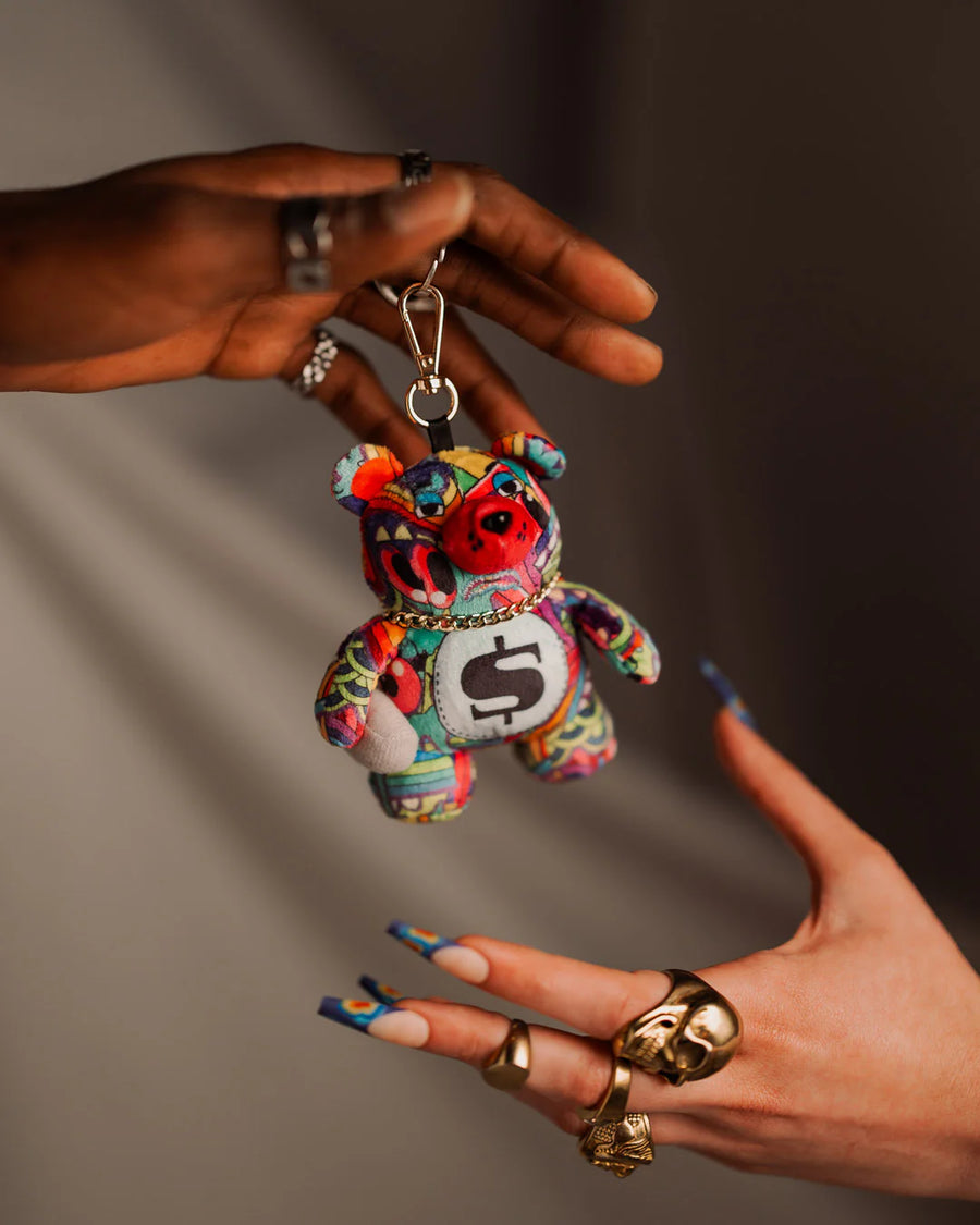 STEADY TRIPPIN MYSTERY BEAR KEYCHAIN