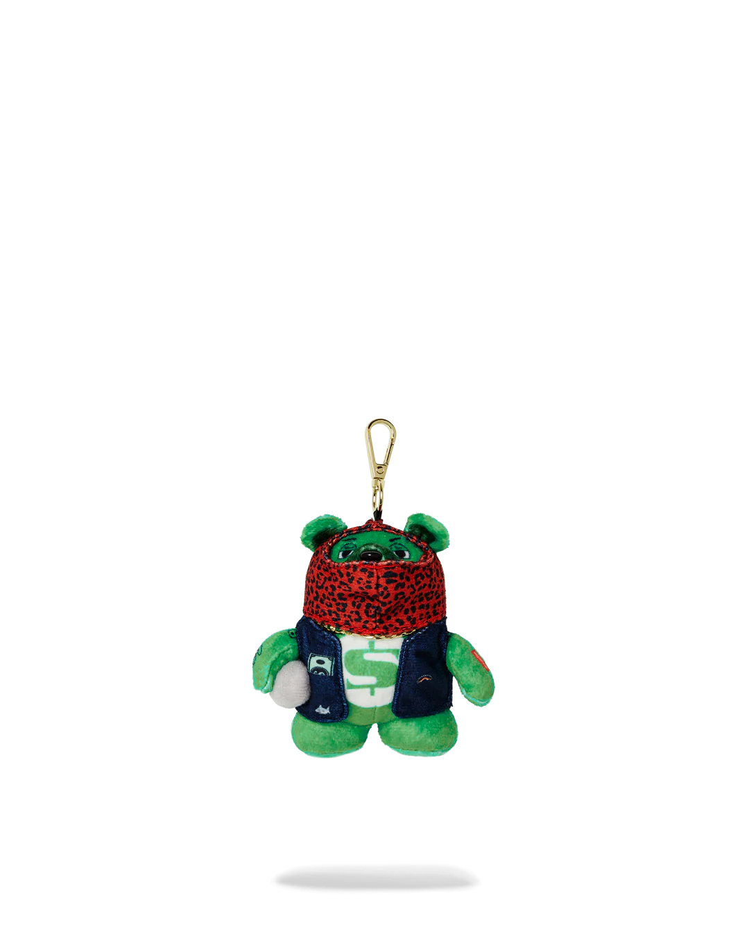 SKI MASK MYSTERY BEAR BAG CLIP