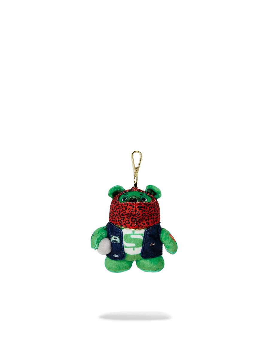 SKI MASK MYSTERY BEAR BAG CLIP