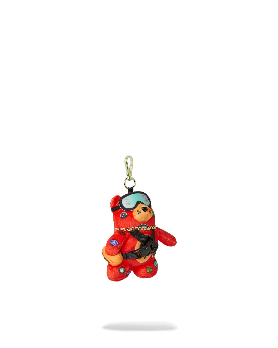GLOBAL EXPEDITION MYSTERY BEAR KEYCHAIN