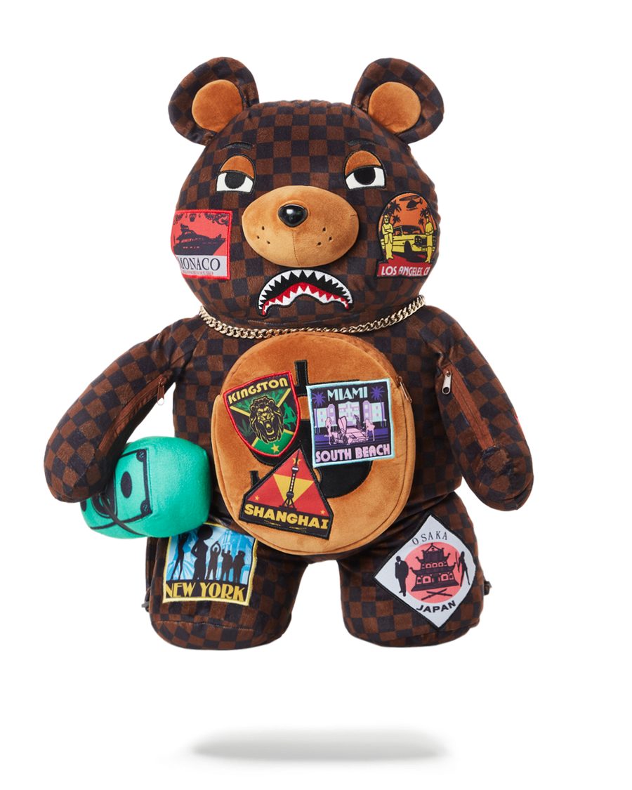 GLOBAL MOGUL MONEYBEAR TEDDYBEAR BACKPACK