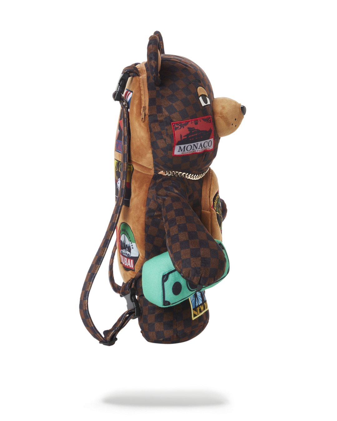 GLOBAL MOGUL MONEYBEAR TEDDYBEAR BACKPACK