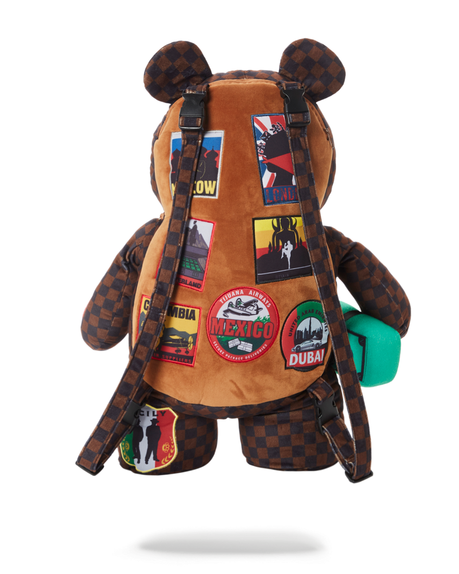 GLOBAL MOGUL MONEYBEAR TEDDYBEAR BACKPACK