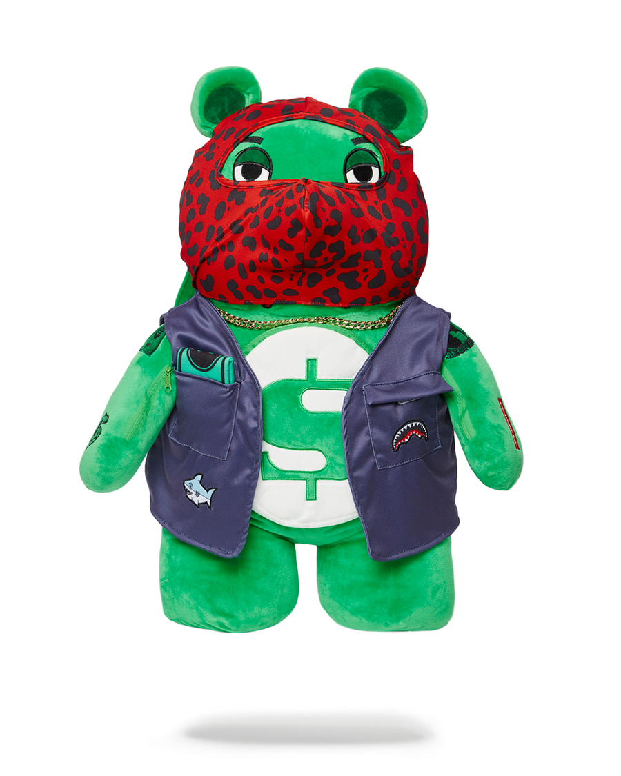 SKI MASK THE BEAR - MONEYBEAR TEDDYBEAR BACKPACK