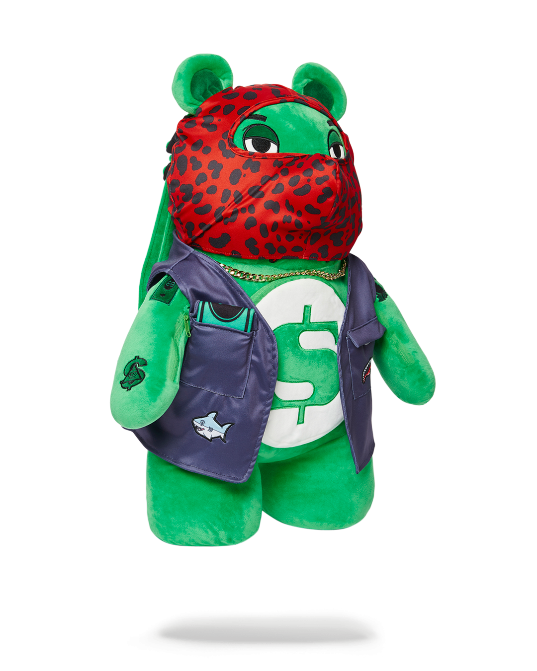 SKI MASK THE BEAR - MONEYBEAR TEDDYBEAR BACKPACK