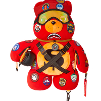 THE GLOBAL EXPEDITION MONEYBEAR TEDDYBEAR BACKPACK