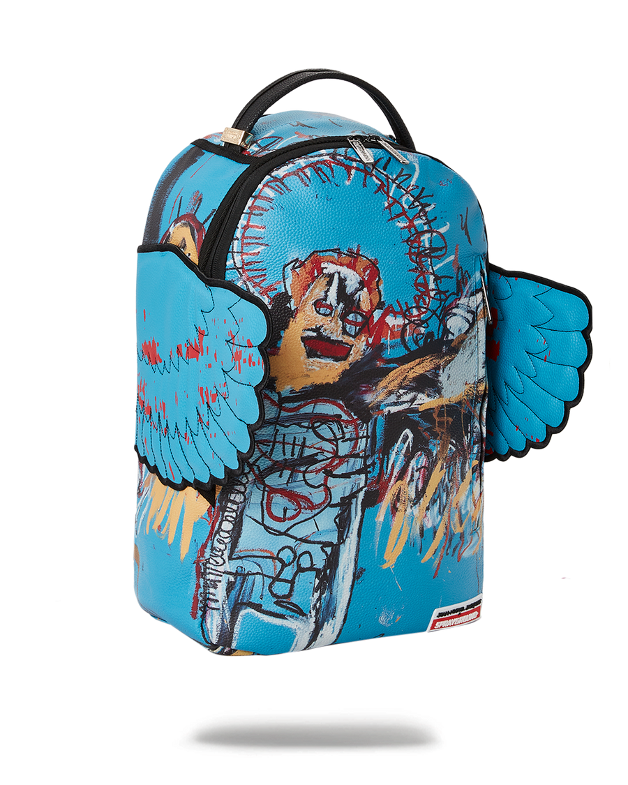 OFFICIAL BASQUIAT UNTITLED (FALLEN ANGEL) 1981 WING BACKPACK (DLXV)