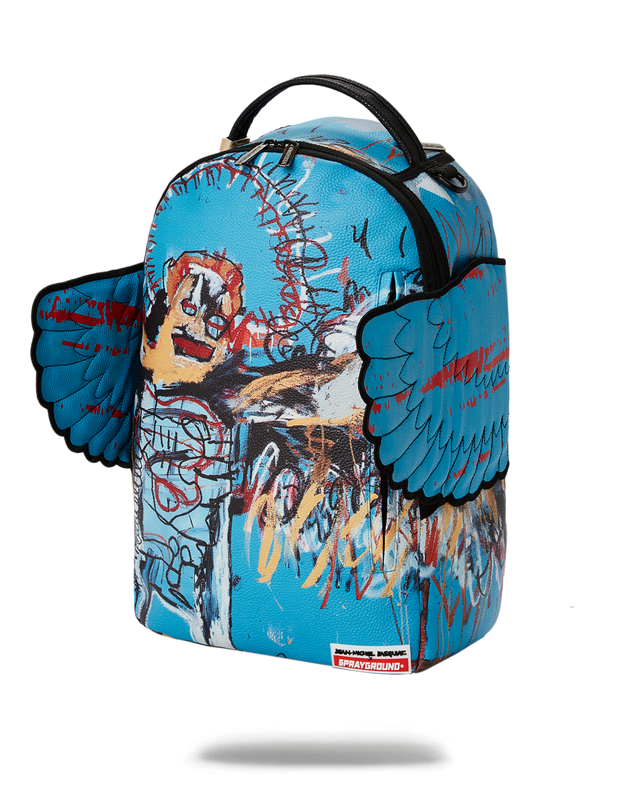 OFFICIAL BASQUIAT UNTITLED (FALLEN ANGEL) 1981 WING BACKPACK (DLXV)