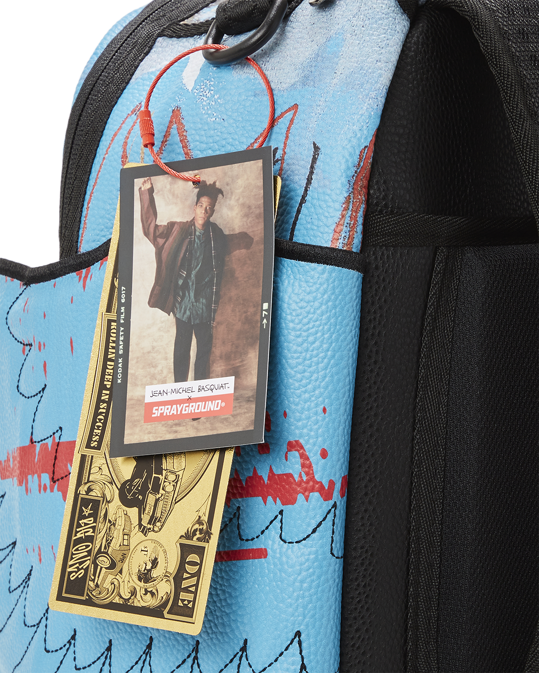 OFFICIAL BASQUIAT UNTITLED (FALLEN ANGEL) 1981 WING BACKPACK (DLXV)