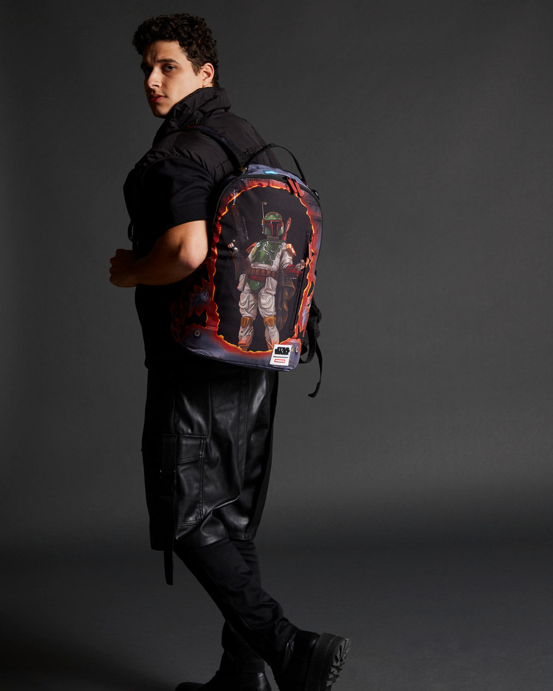 STAR WARS BOBA FETT BLOWOUT SHARK BACKPACK