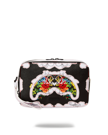 THE FLORAL CUT TOILETRY BAG