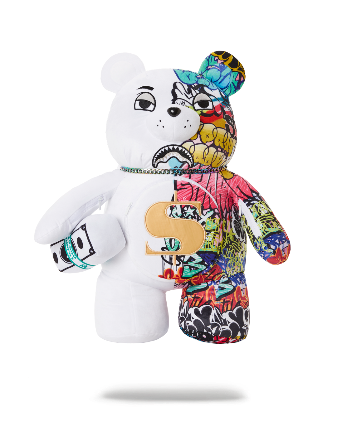 HALF GRAFF MONEYBEAR TEDDYBEAR BACKPACK