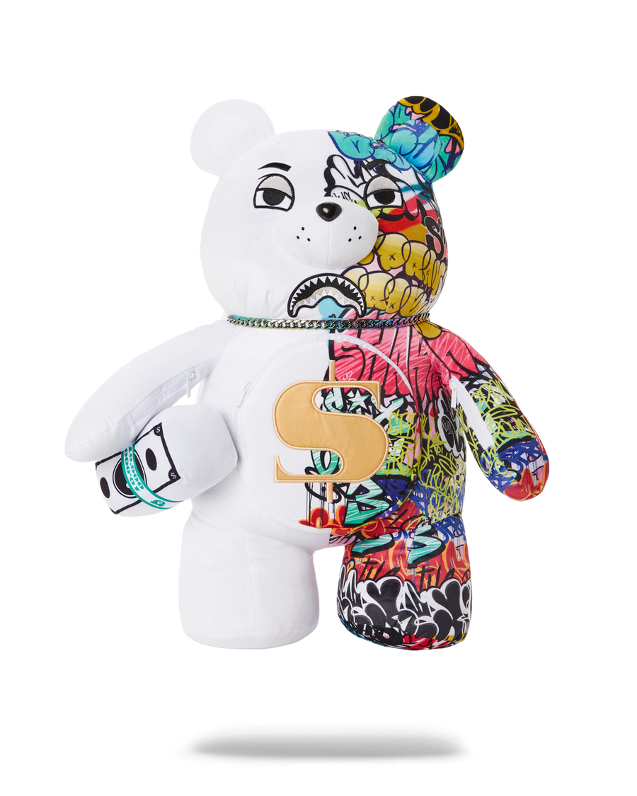 HALF GRAFF MONEYBEAR TEDDYBEAR BACKPACK