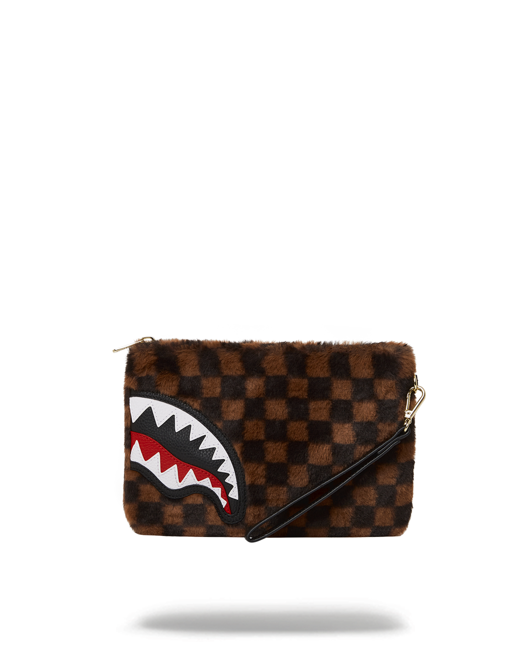 FURRR SHARKS IN PARIS CROSSOVER CLUTCH