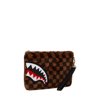 FURRR SHARKS IN PARIS CROSSOVER CLUTCH