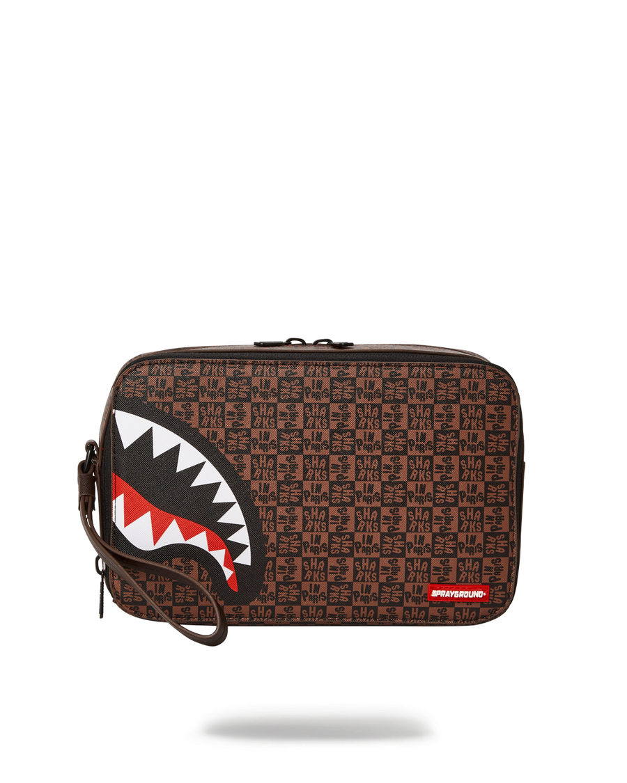 FRENZY SHARKS TOILETRY BAG