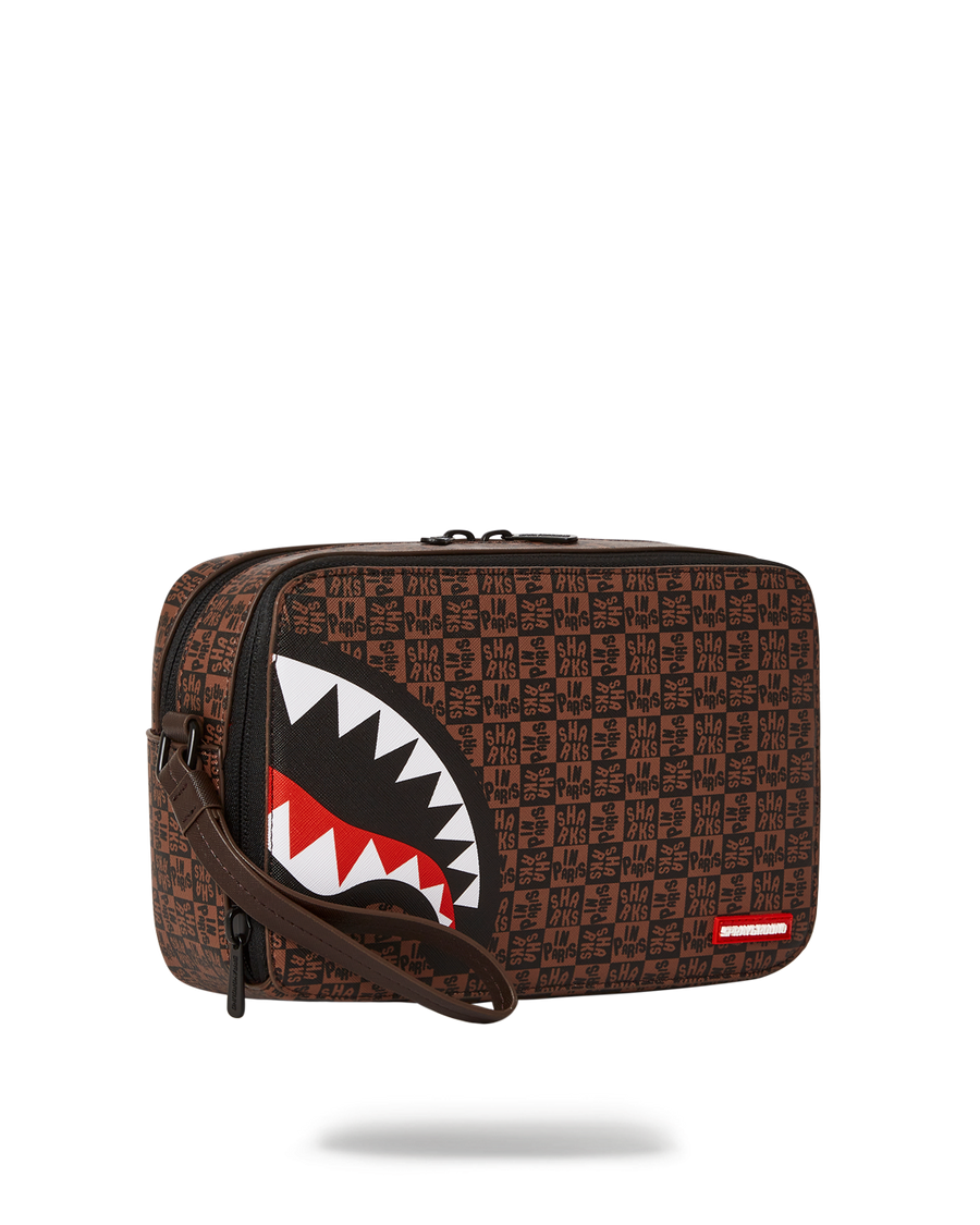 FRENZY SHARKS TOILETRY BAG