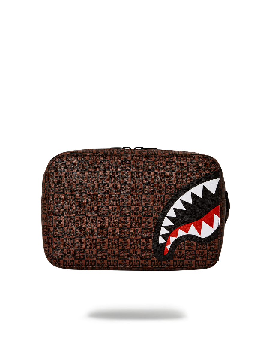 FRENZY SHARKS TOILETRY BAG