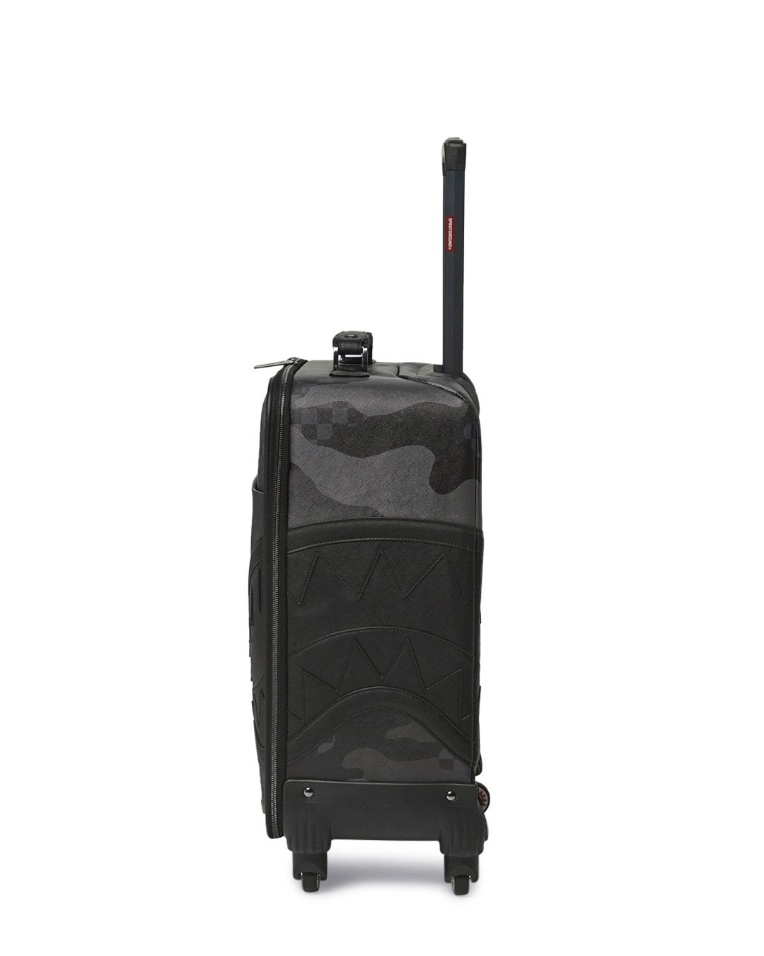 3AM NEVER SLEEP CUT & SEW VEGAN LEATHER CARRY-ON LUGGAGE