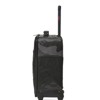 3AM NEVER SLEEP CUT & SEW VEGAN LEATHER CARRY-ON LUGGAGE