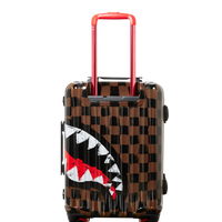 SHARKS IN PARIS PAINTED LUGGAGE