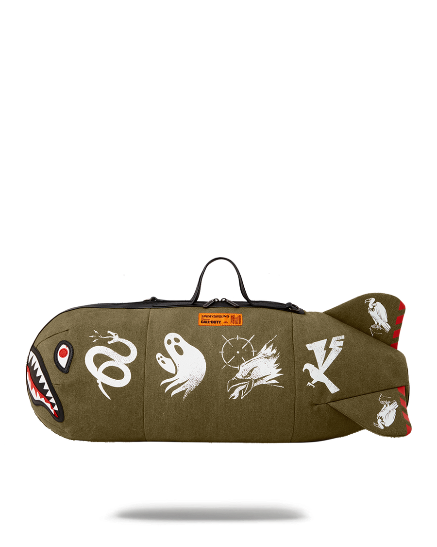 CALL OF DUTY SHARK TORPEDO DUFFLE