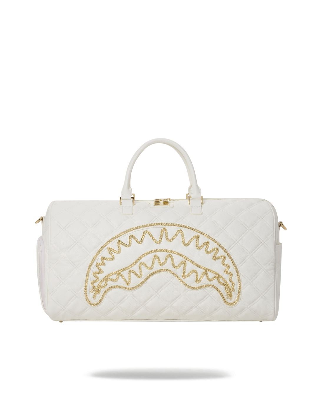 RIVIERA LE BLANC GOLD CHAIN SHARK DUFFLE