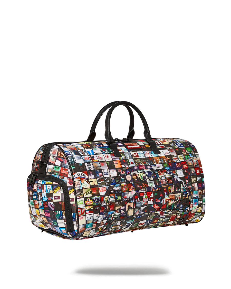 EXIT ART COLLAB DUFFLE