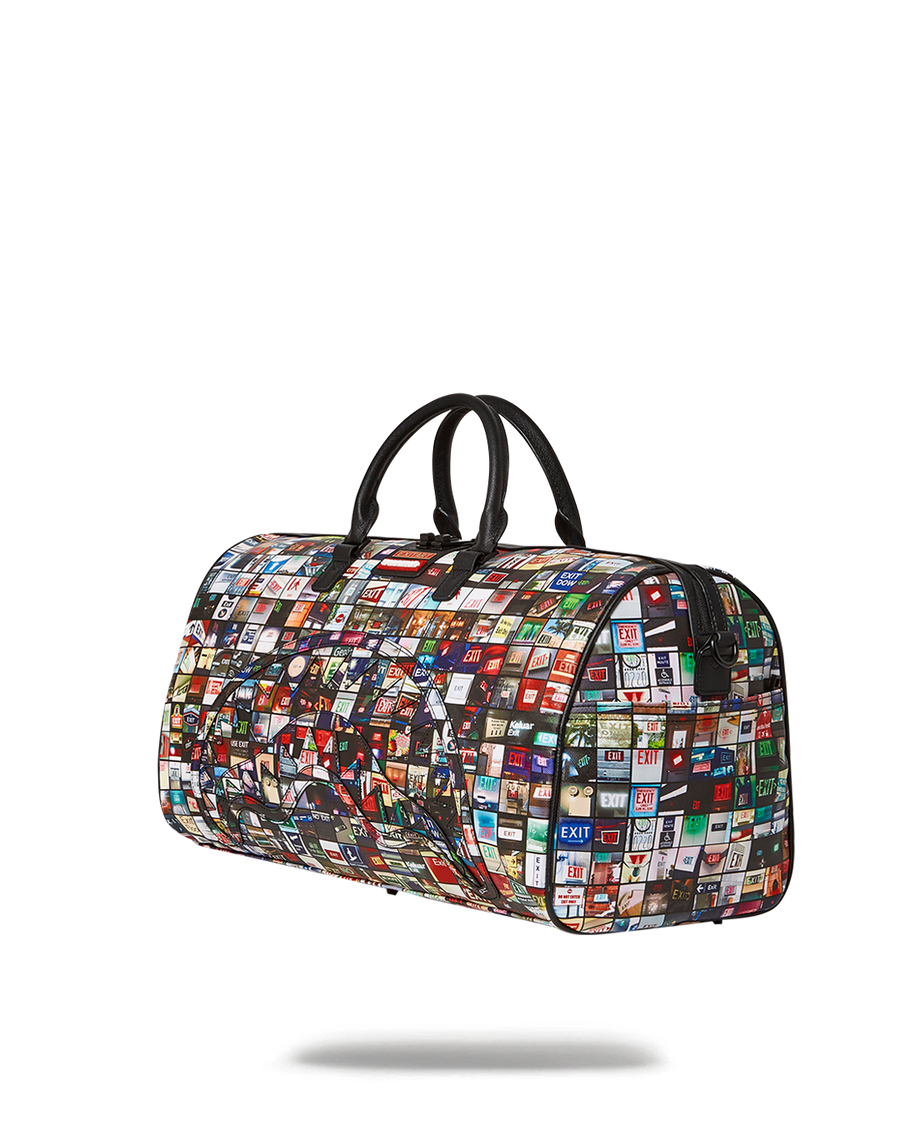 EXIT ART COLLAB DUFFLE