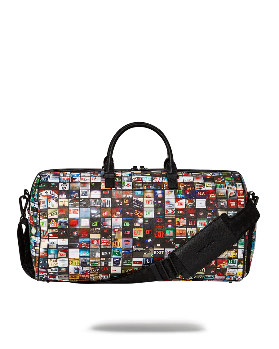 EXIT ART COLLAB DUFFLE