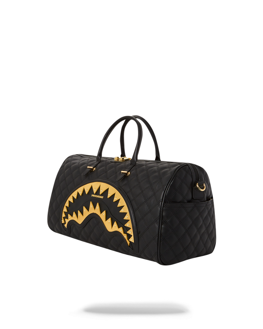 BLACK MAMBA QUILTED DUFFLE