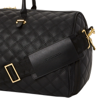 BLACK MAMBA QUILTED DUFFLE