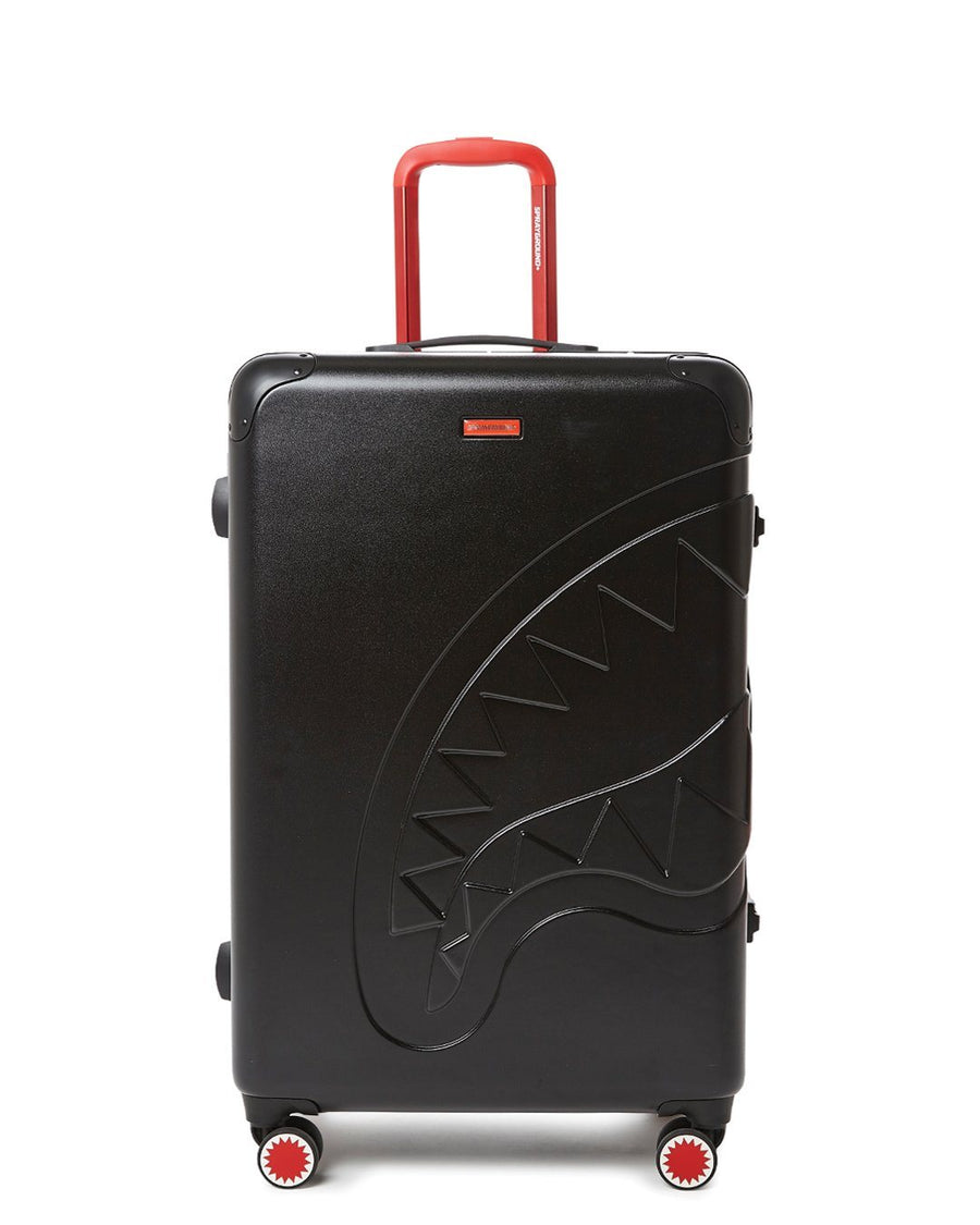 SPRAYGROUND- SHARKITECTURE (BLACK) 29.5” FULL-SIZE LUGGAGE LUGGAGE