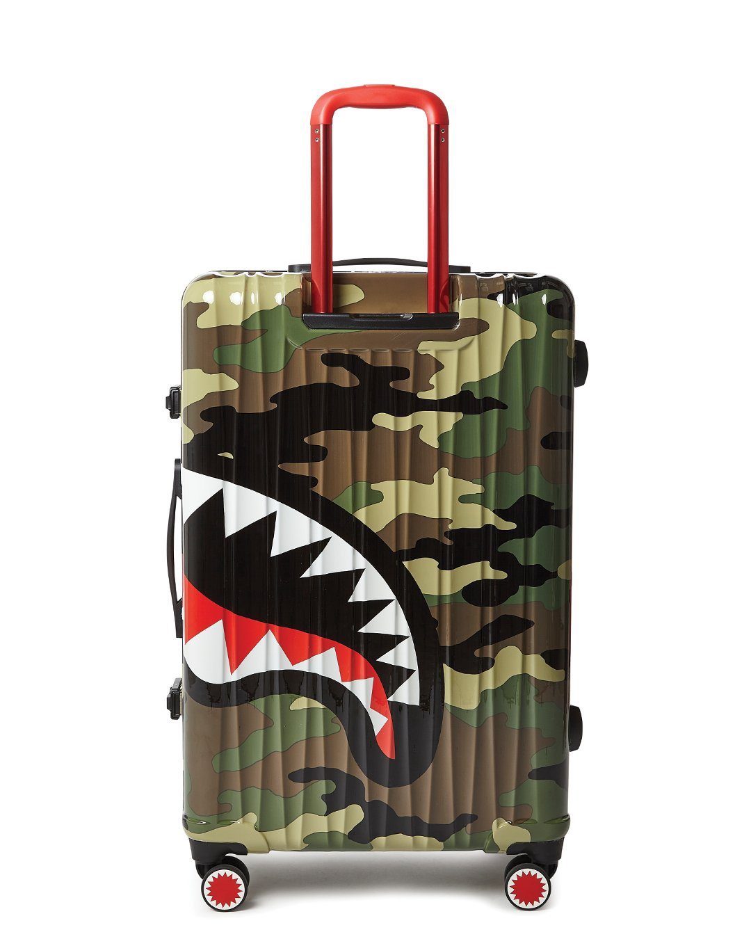 SPRAYGROUND- SHARKNAUTICS (CAMO) 29.5” FULL-SIZE LUGGAGE LUGGAGE