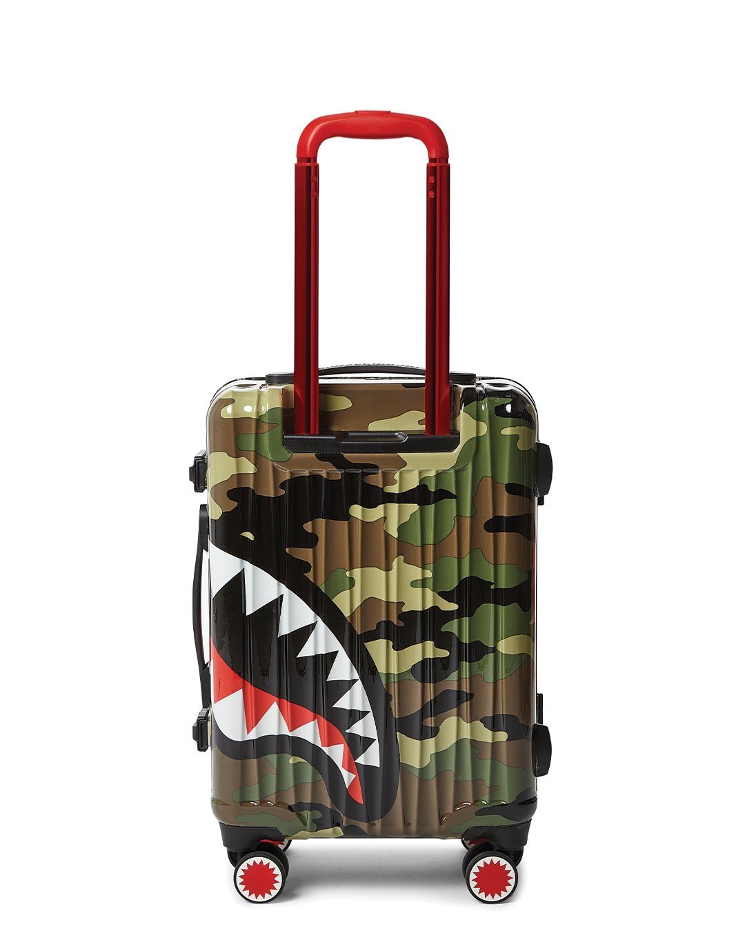 SPRAYGROUND- SHARKNAUTICS (CAMO) 21.5” CARRY-ON LUGGAGE LUGGAGE